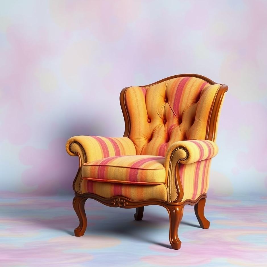 Dream : Colorful chair in a dream