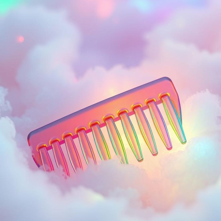 Dream : Colorful comb in a dream