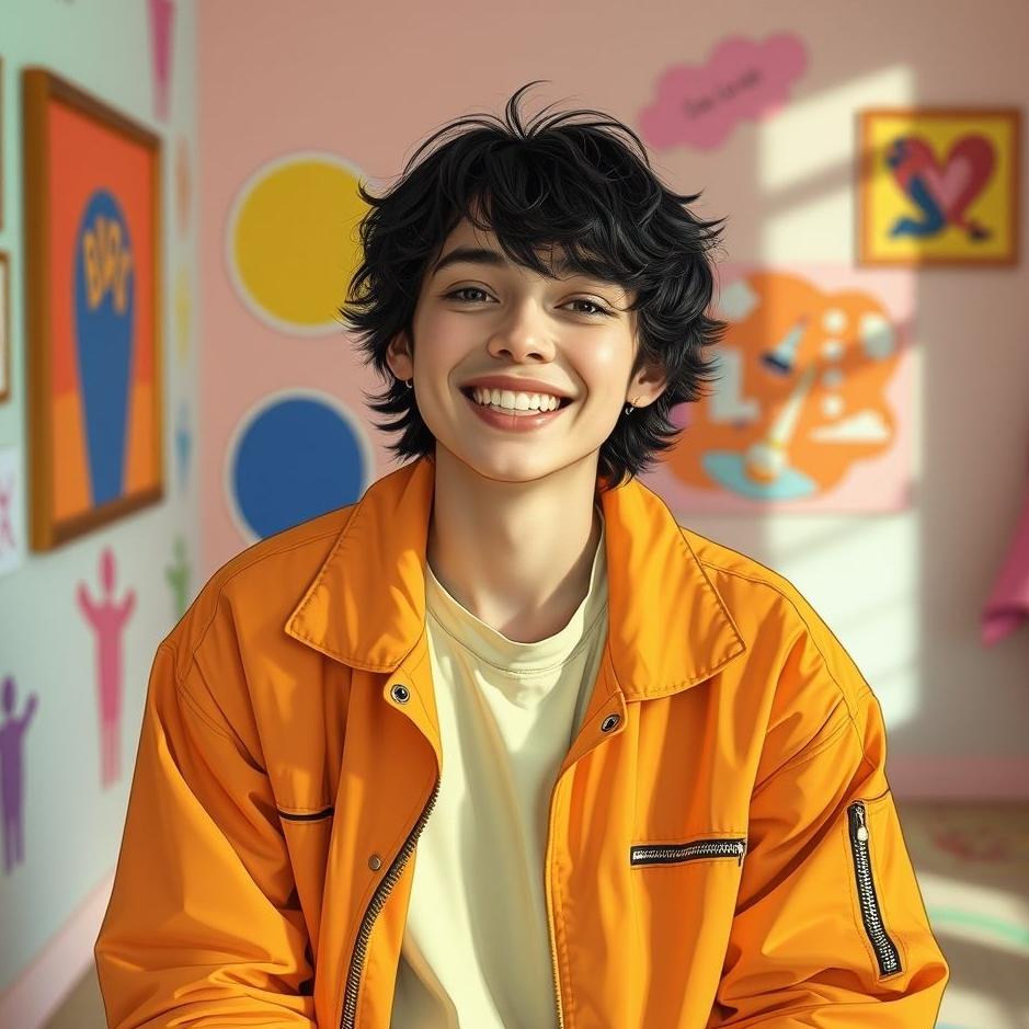 Dream : Colorful room in a dream