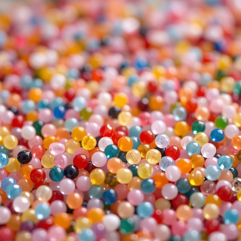 Dream : Colorful small beads in a dream