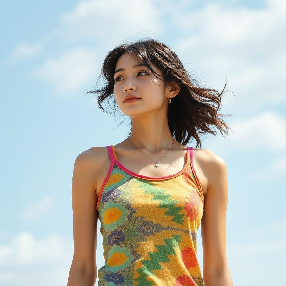 Dream : Colorful tank top in a dream