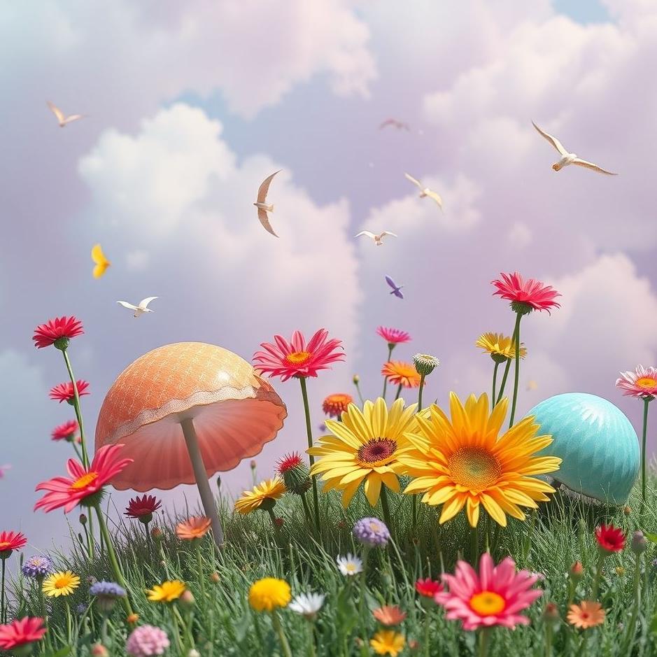 Dream : Colorful things in a dream