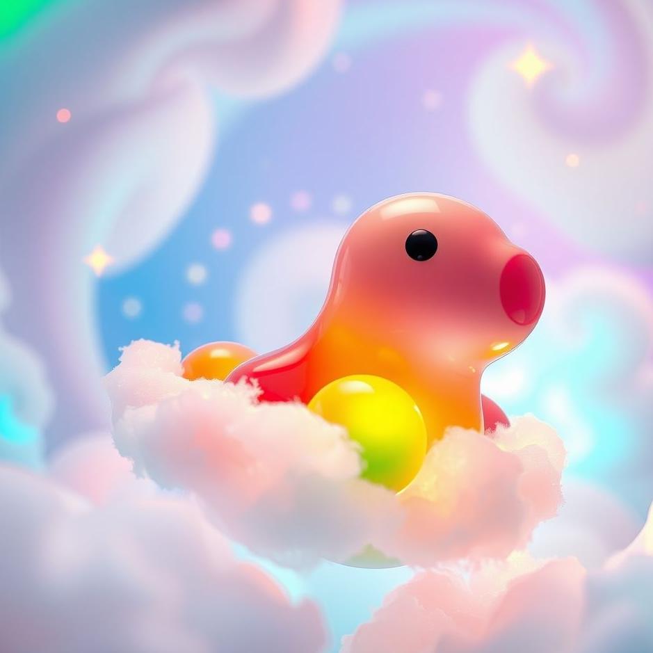 Dream : Colorful toy in a dream