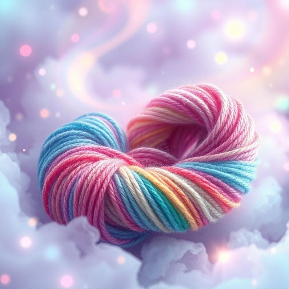 Dream : Colorful yarn in a dream