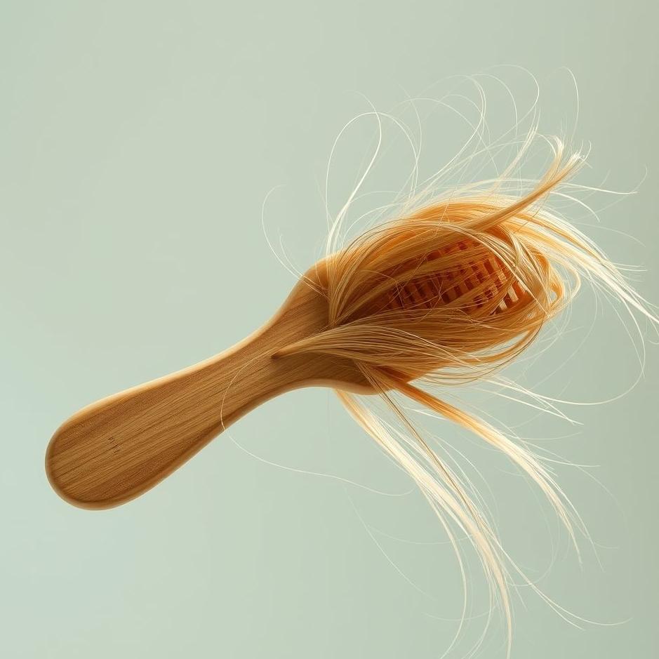 Dream : Comb with hair in a dream