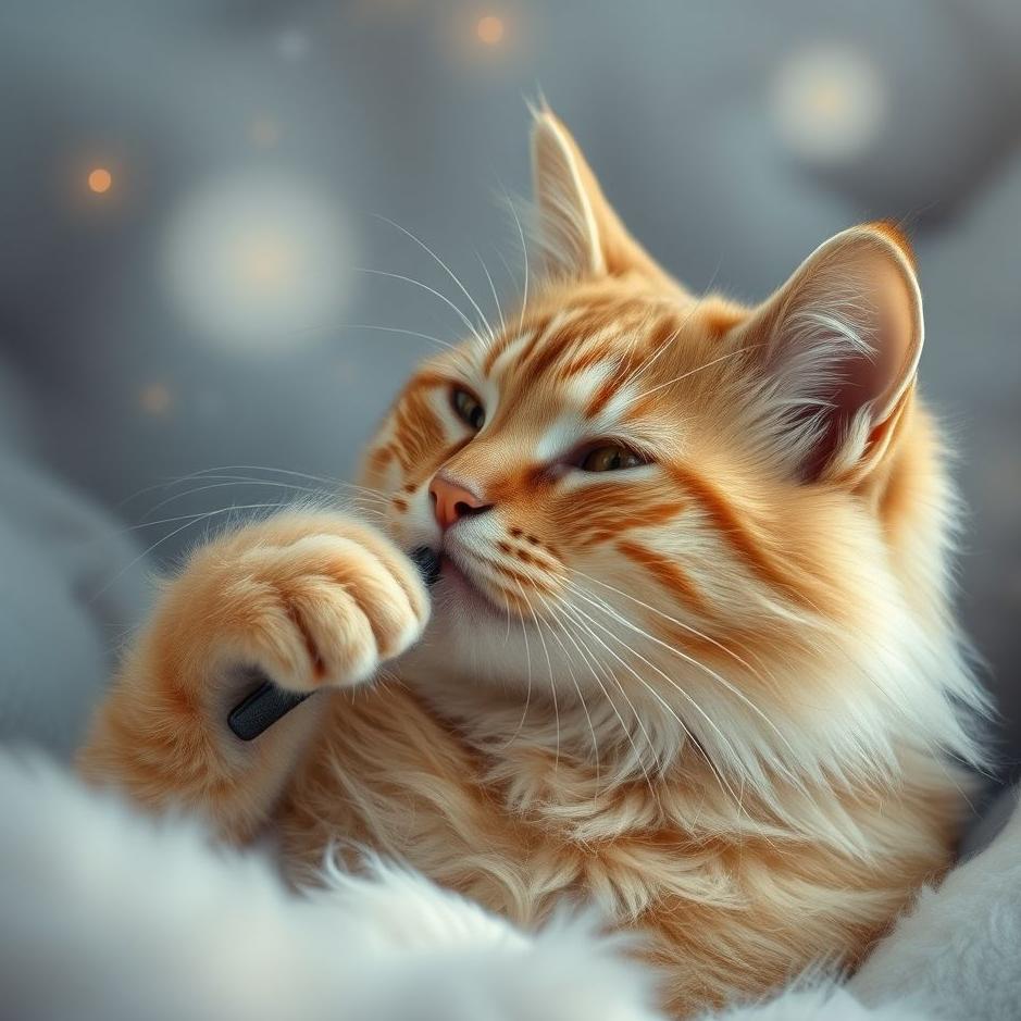 Dream : Combing cat fur in a dream