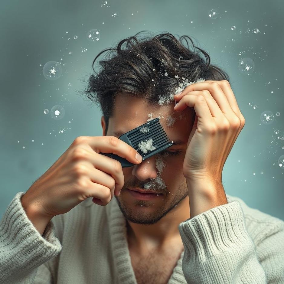 Dream : Combing dandruff hair in a dream