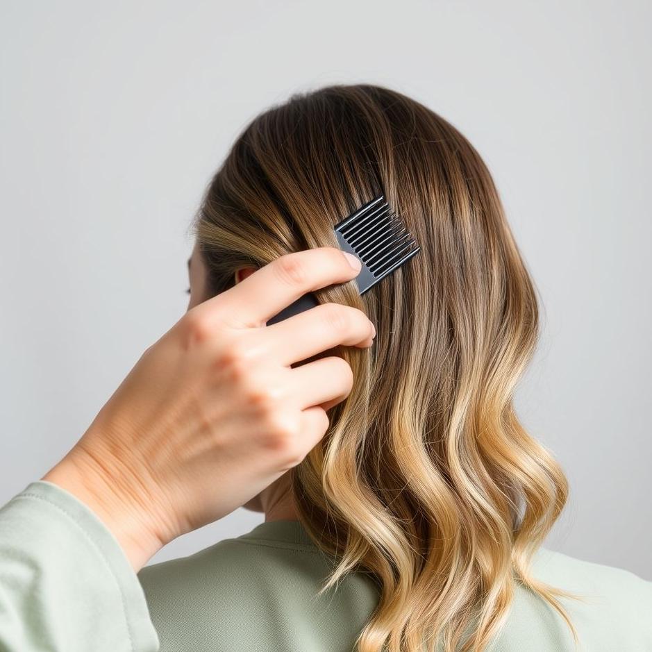 Dream : Combing hair by hand