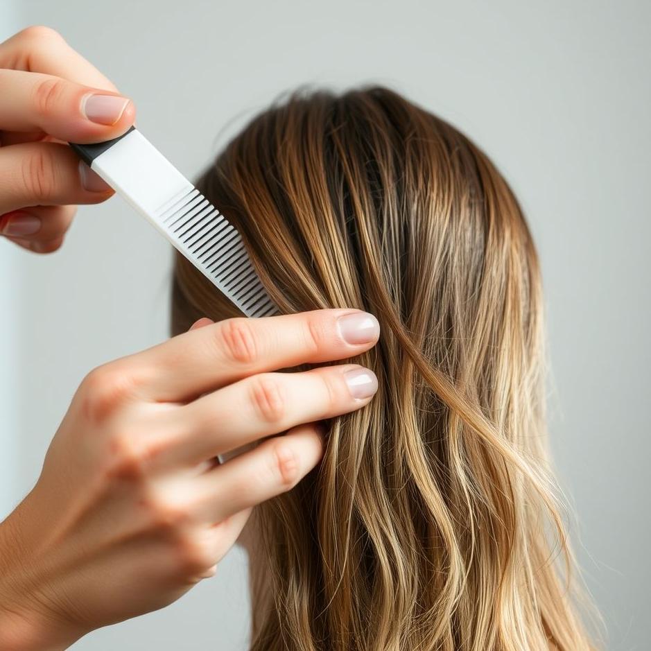 Dream : Combing lice from hair