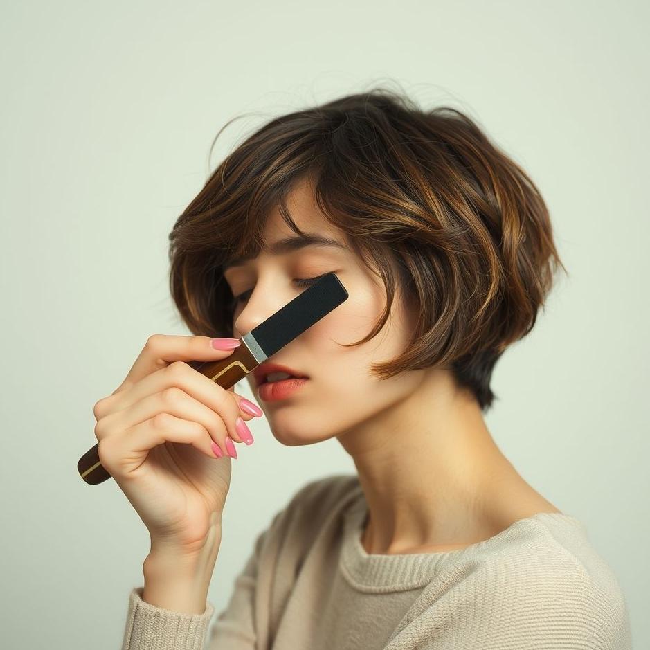 Dream : Combing short hair in a dream