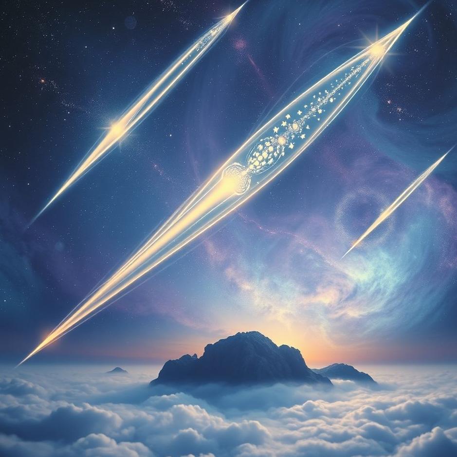 Dream : Comets in a dream