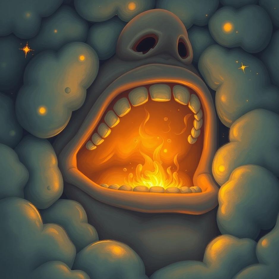 Dream : Coming from the mouth of your friend in the dream