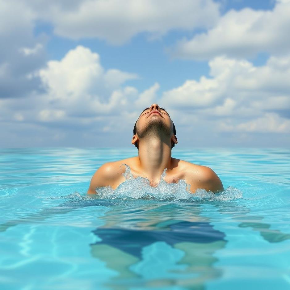 Dream : Coming out of a pool in a dream