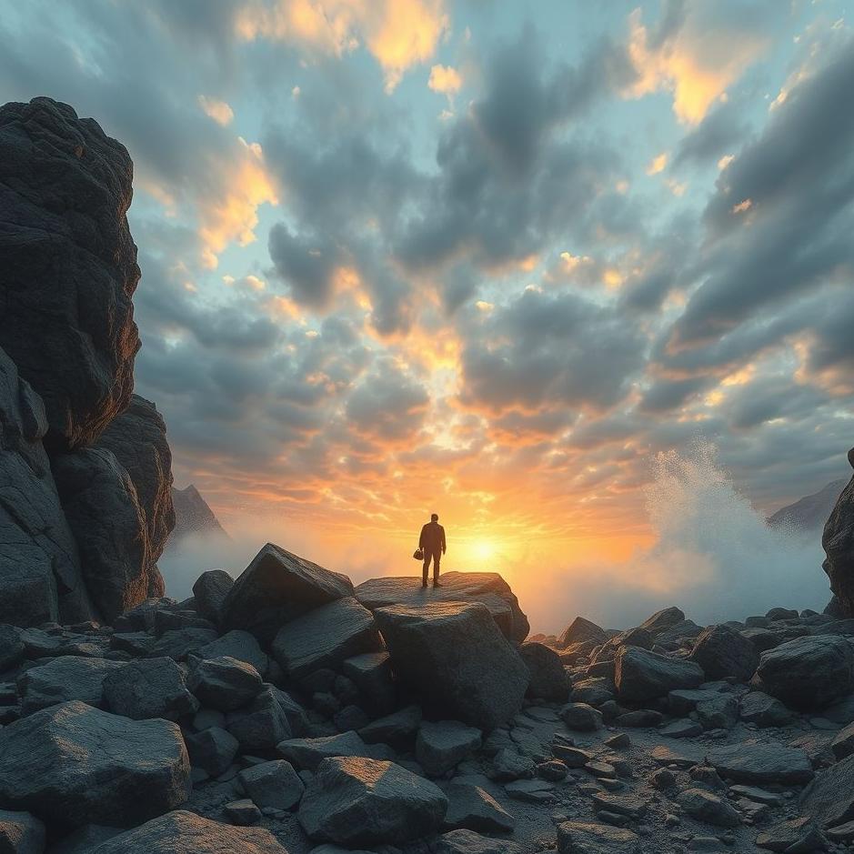 Dream : Coming out of rocks in a dream