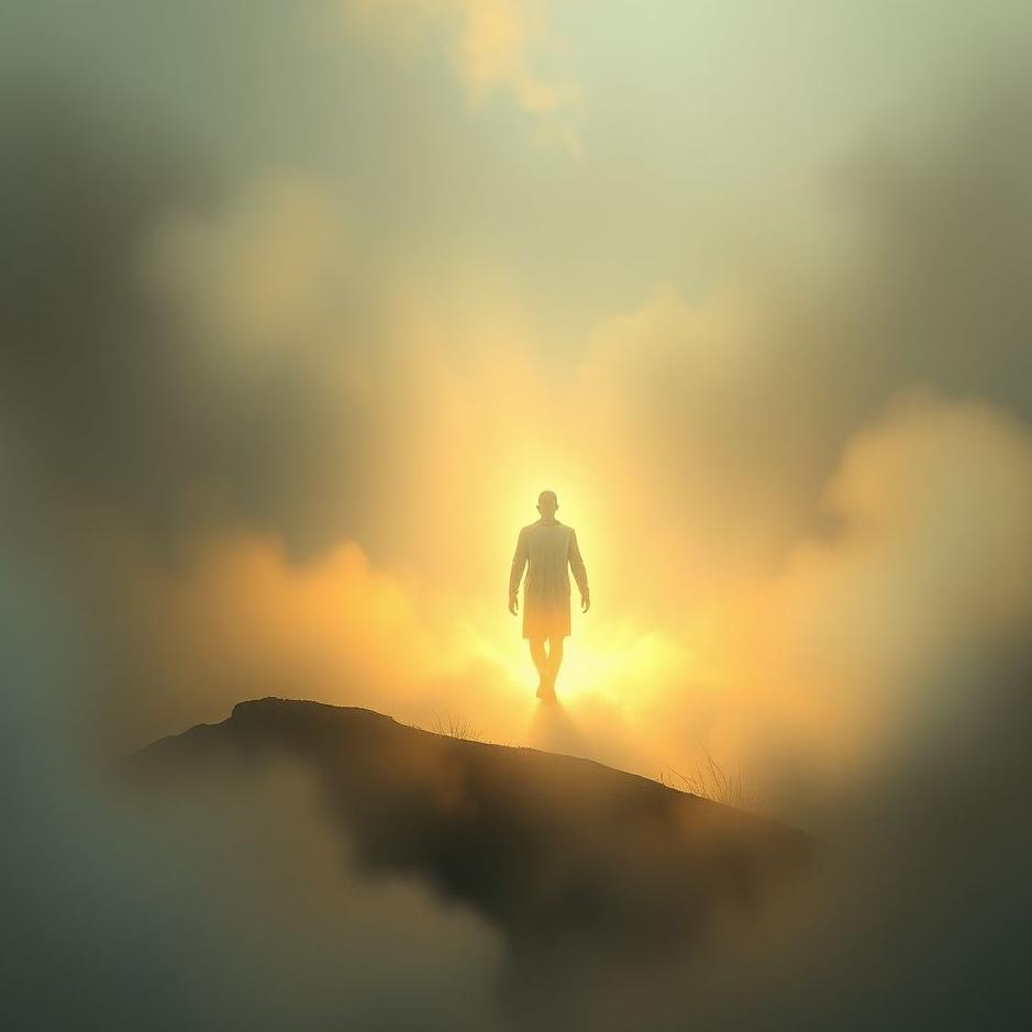 Dream : Coming out of the darkness in a dream