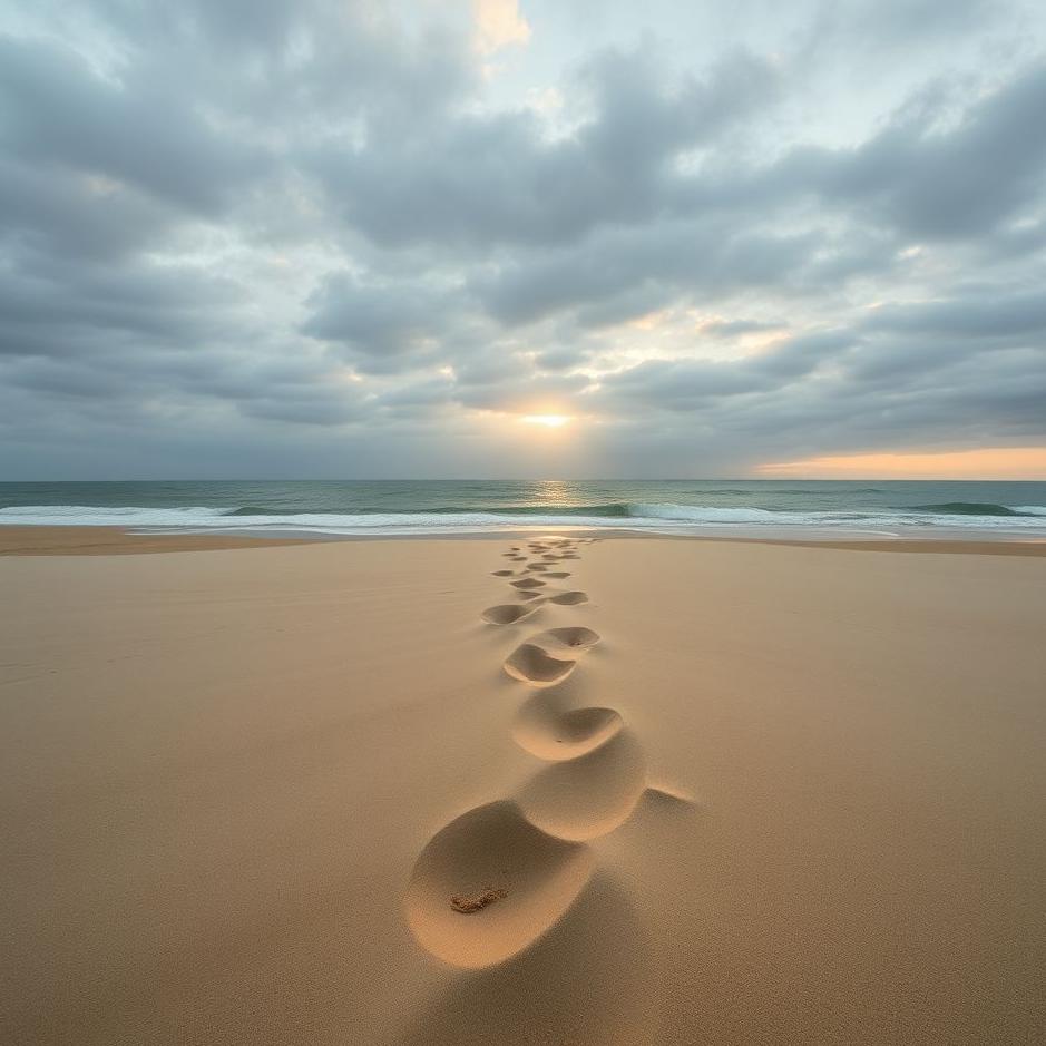 Dream : Coming out of the sand in a dream