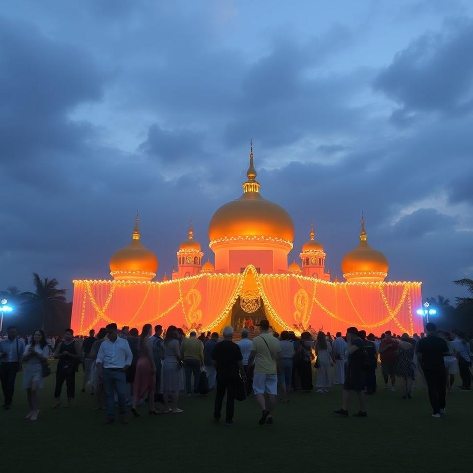 Dream : Coming with a large number of guests in a dream