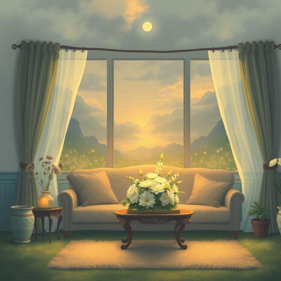 Dream : Condolences at home in a dream