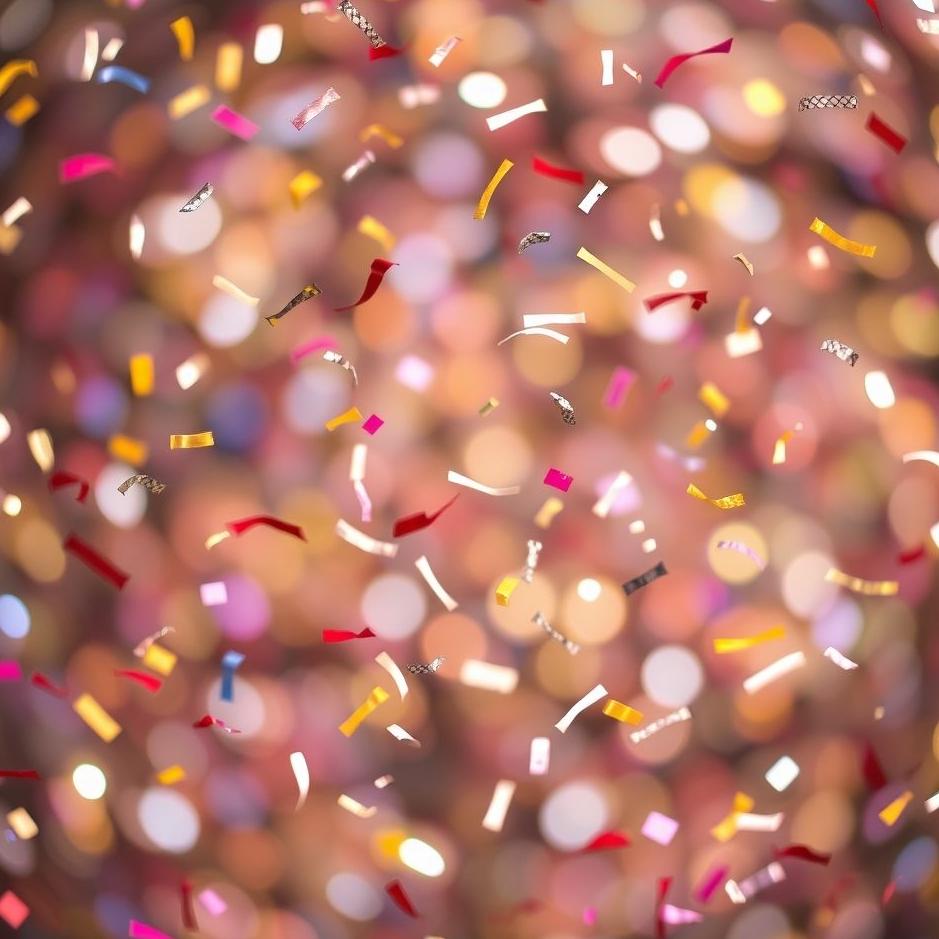 Dream : Confetti in a dream
