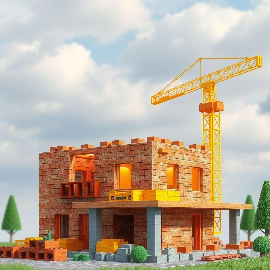 Dream : Construction bricks in a dream