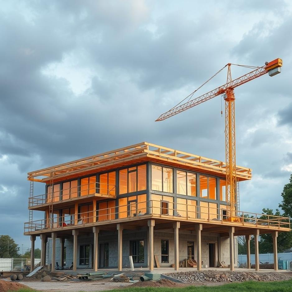 Dream : Construction building in a dream