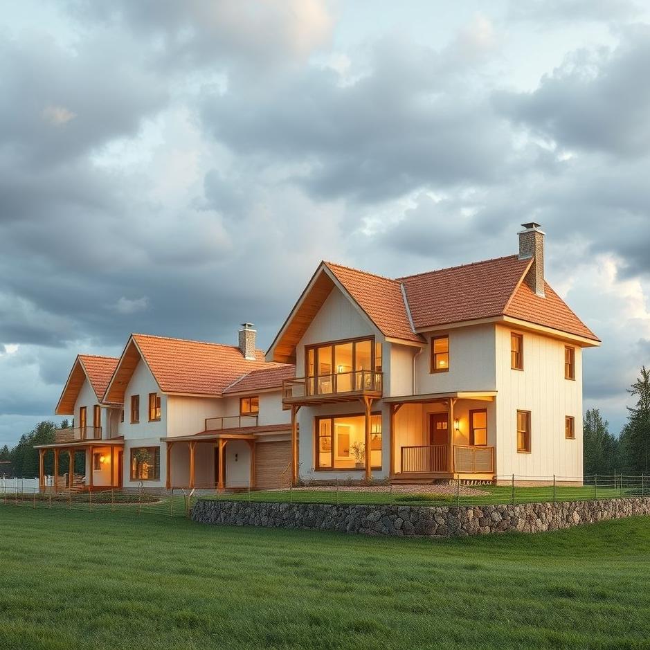 Dream : Construction houses in a dream