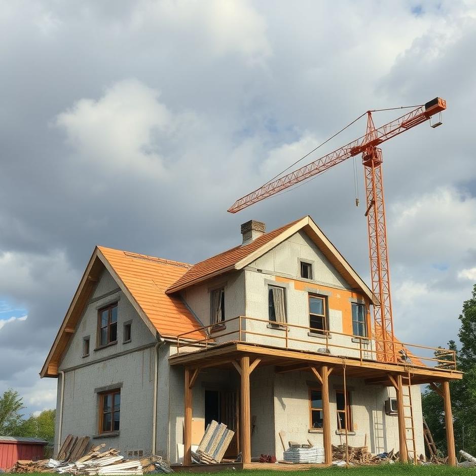 Dream : Construction repair in a dream