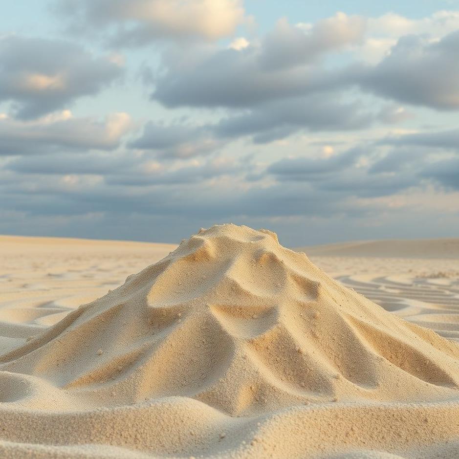 Dream : Construction sand in a dream