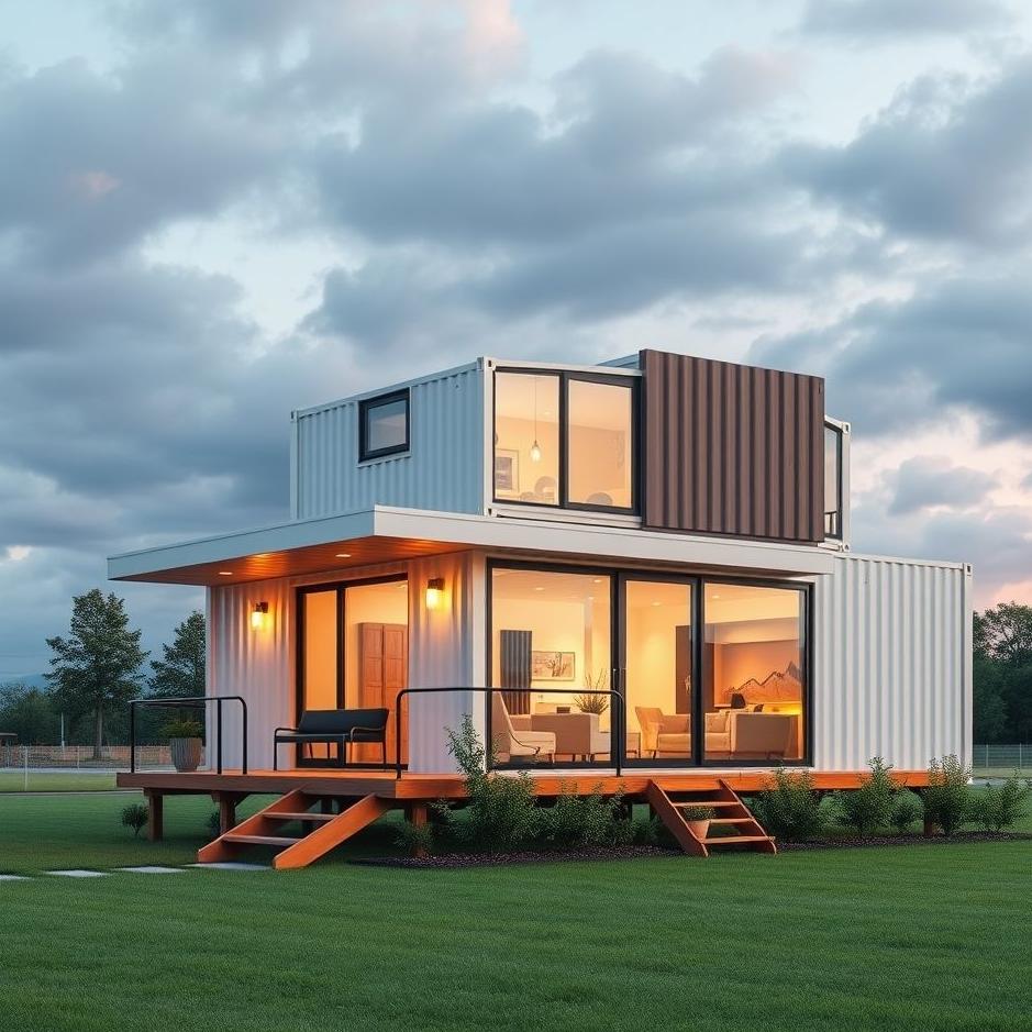 Dream : Container house in a dream