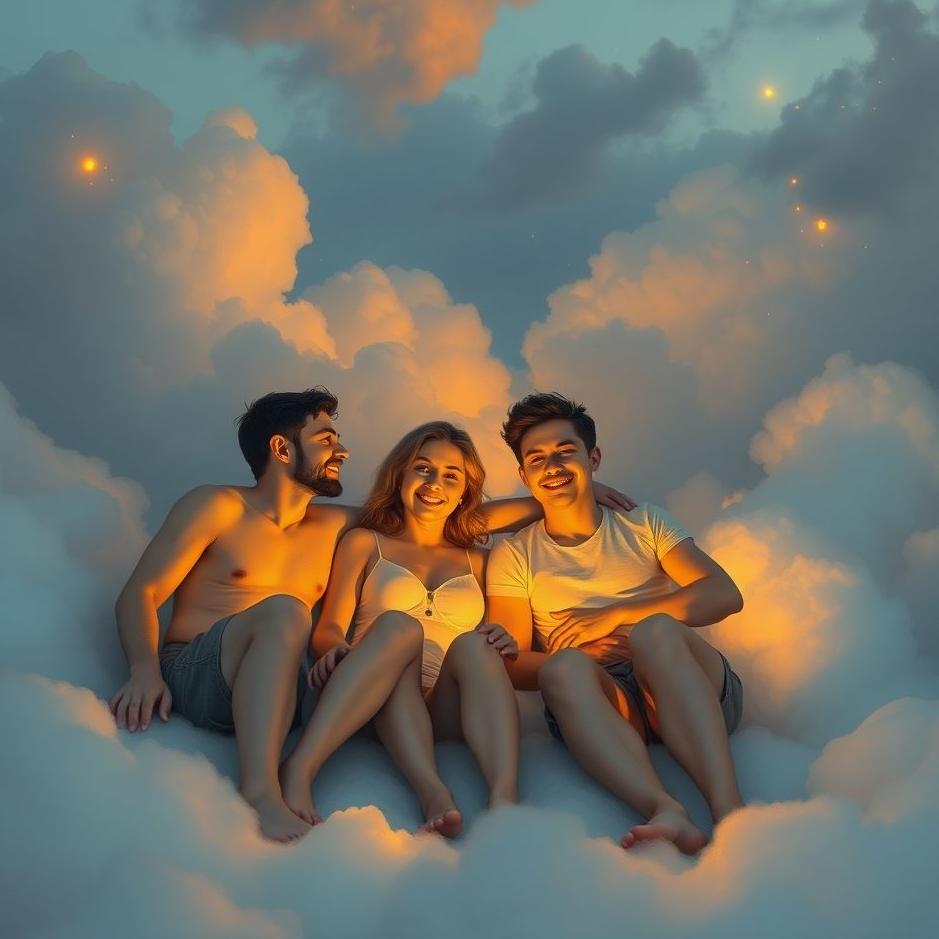 Dream : Contrasting with friends in the dream