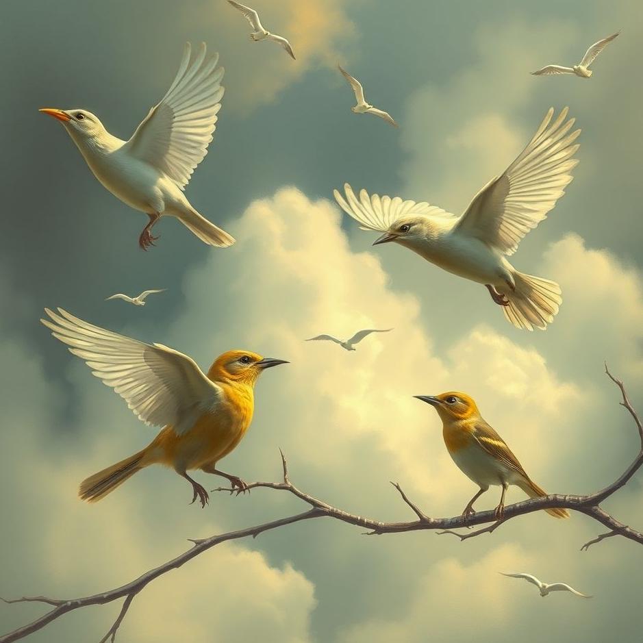 Dream : Controlling birds in a dream