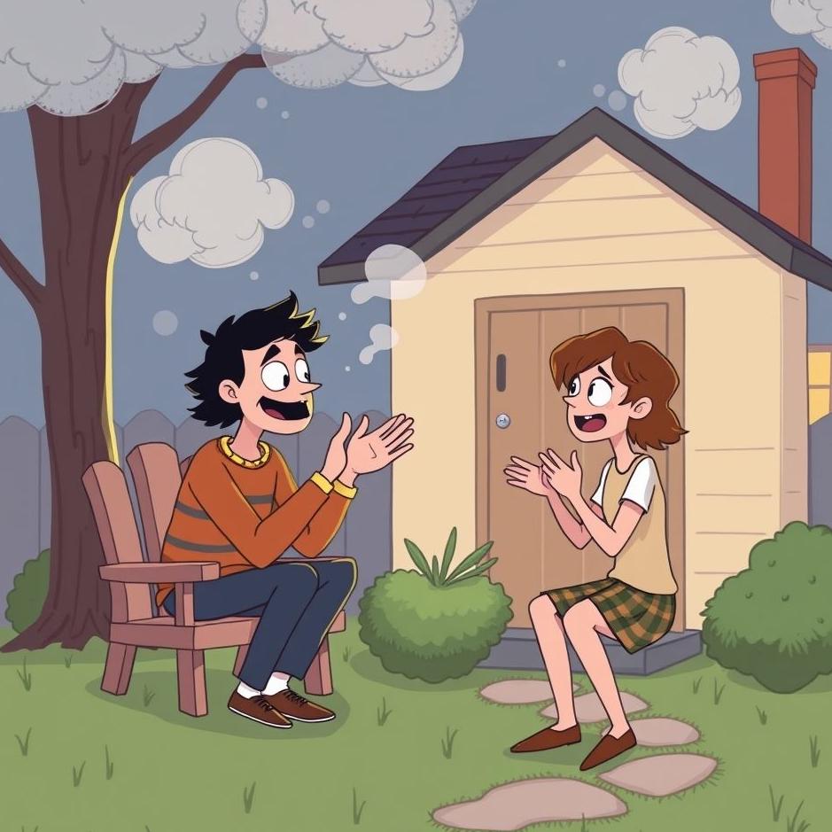 Dream : Conversation with an angry neighbor in a dream