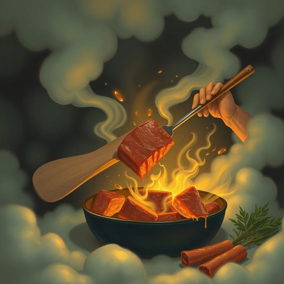 Dream : Cooking and eating human meat in a dream