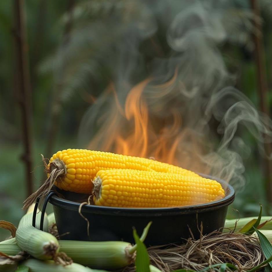 Dream : Cooking corn in a dream