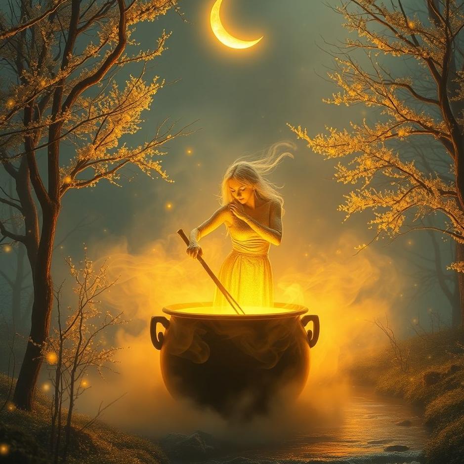 Dream : Cooking gold in the dream