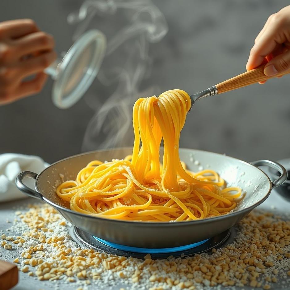 Dream : Cooking pasta in a dream
