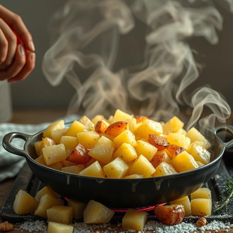 Dream : Cooking potatoes in a dream