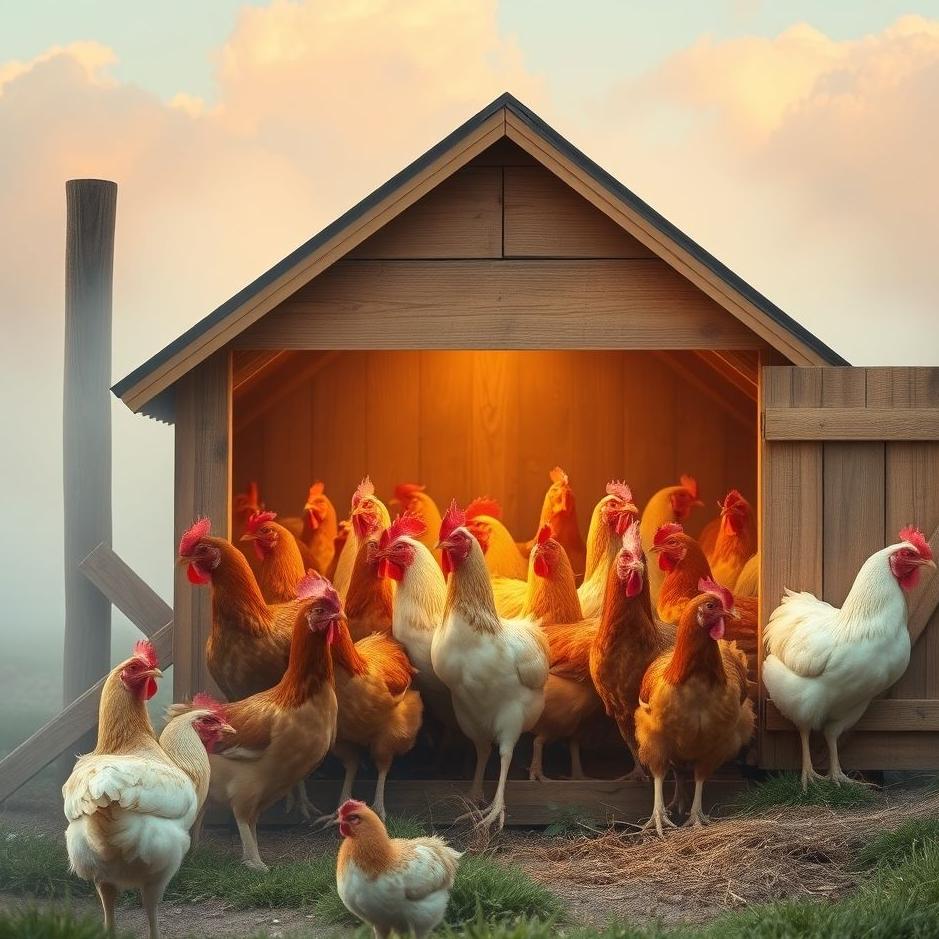 Dream : Coop full of chickens in a dream