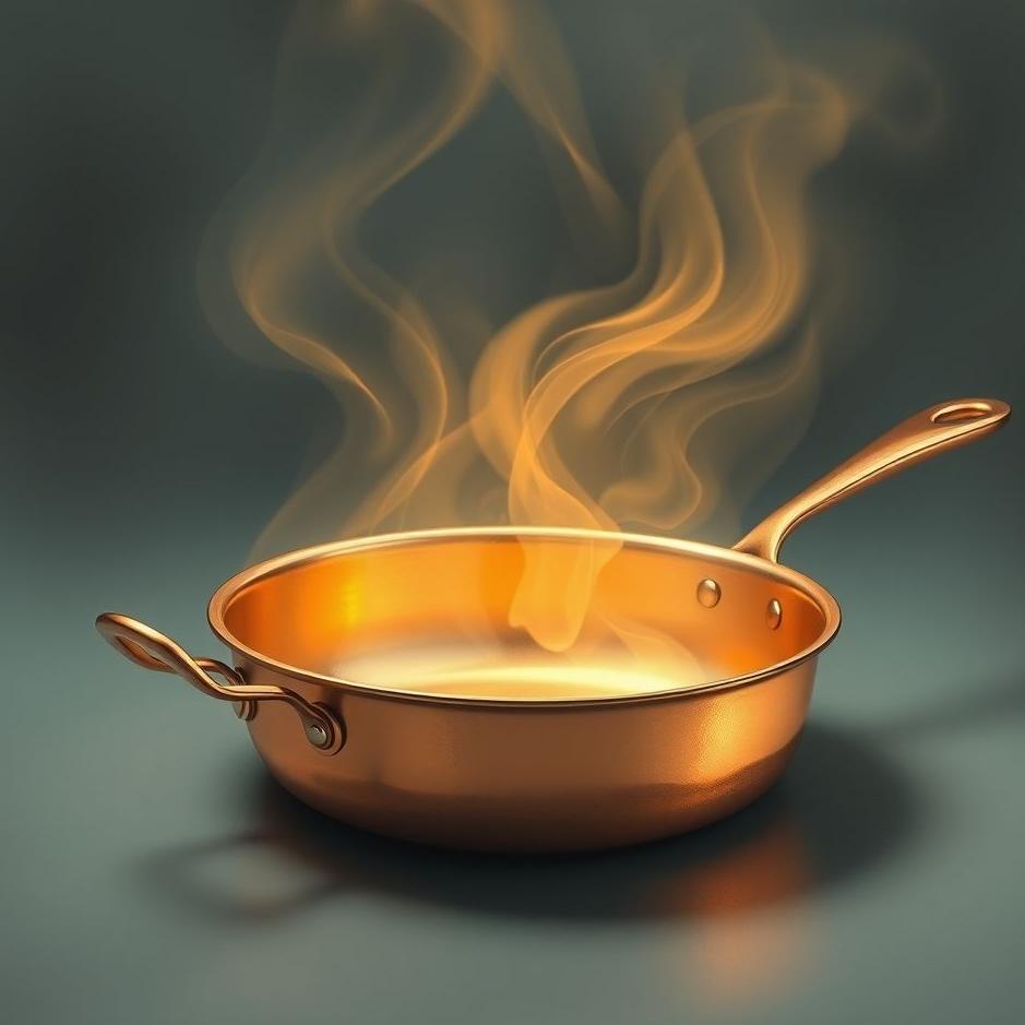 Dream : Copper pan IN A dream