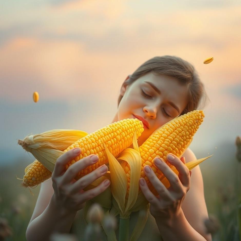 Dream : Corn and eating in a dream