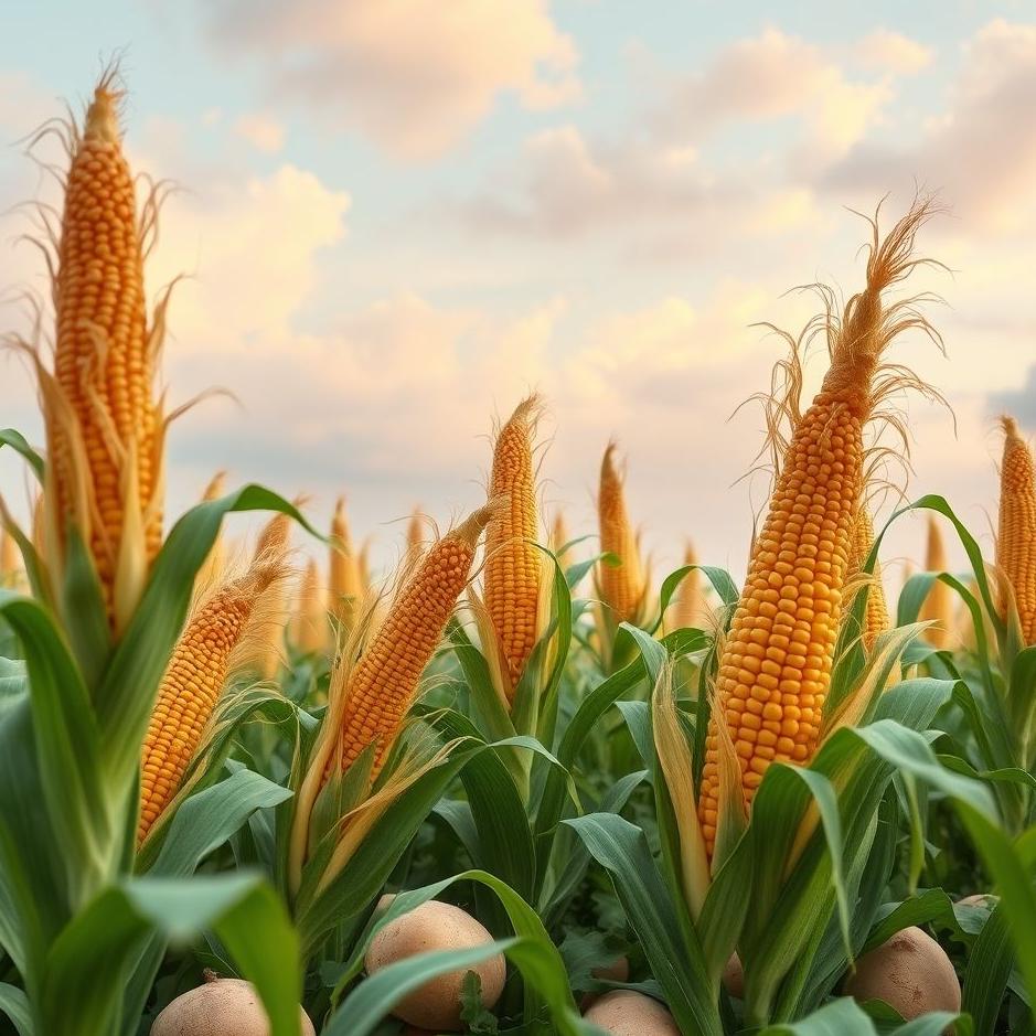 Dream : Corn and potatoes in a dream