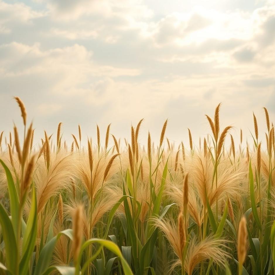 Dream : Corn grass in a dream