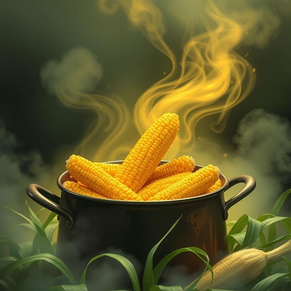 Dream : Corn in a pot in a dream