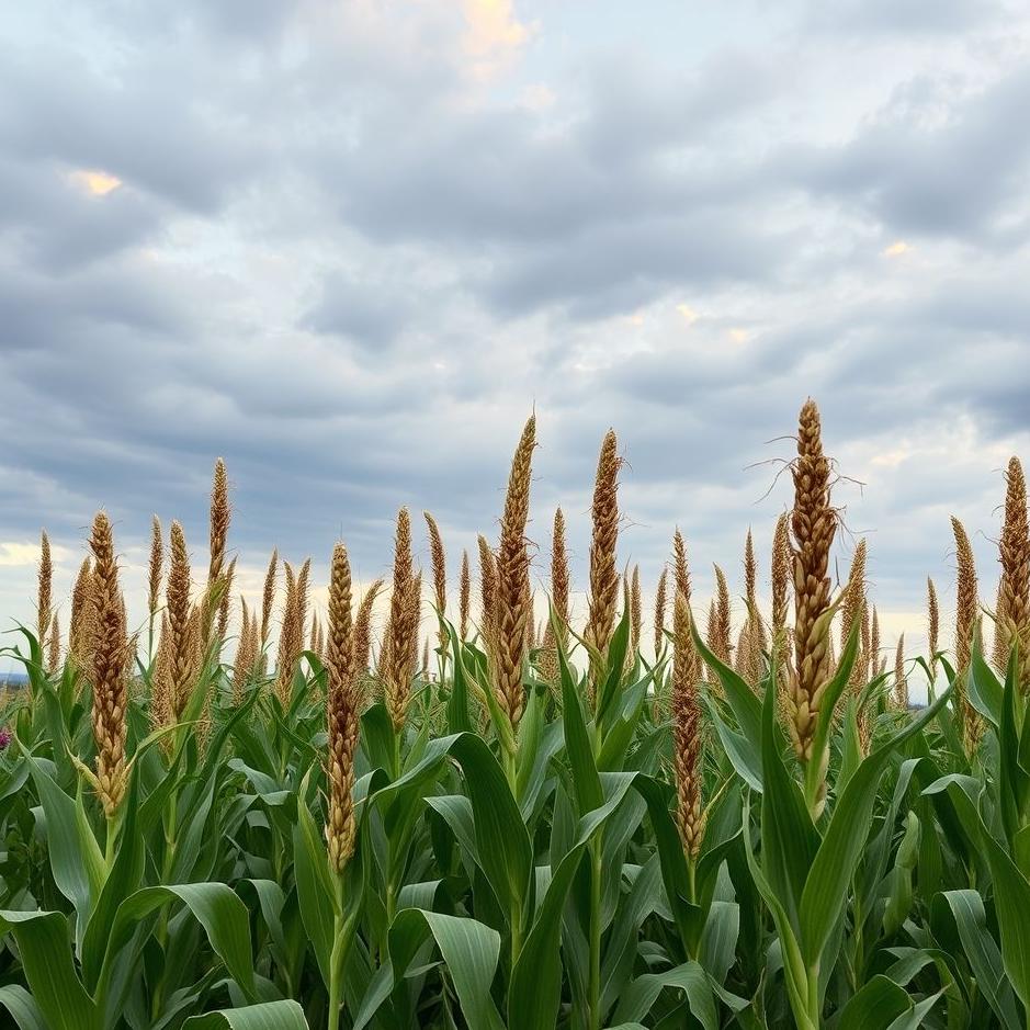 Dream : Corn stalks in a dream