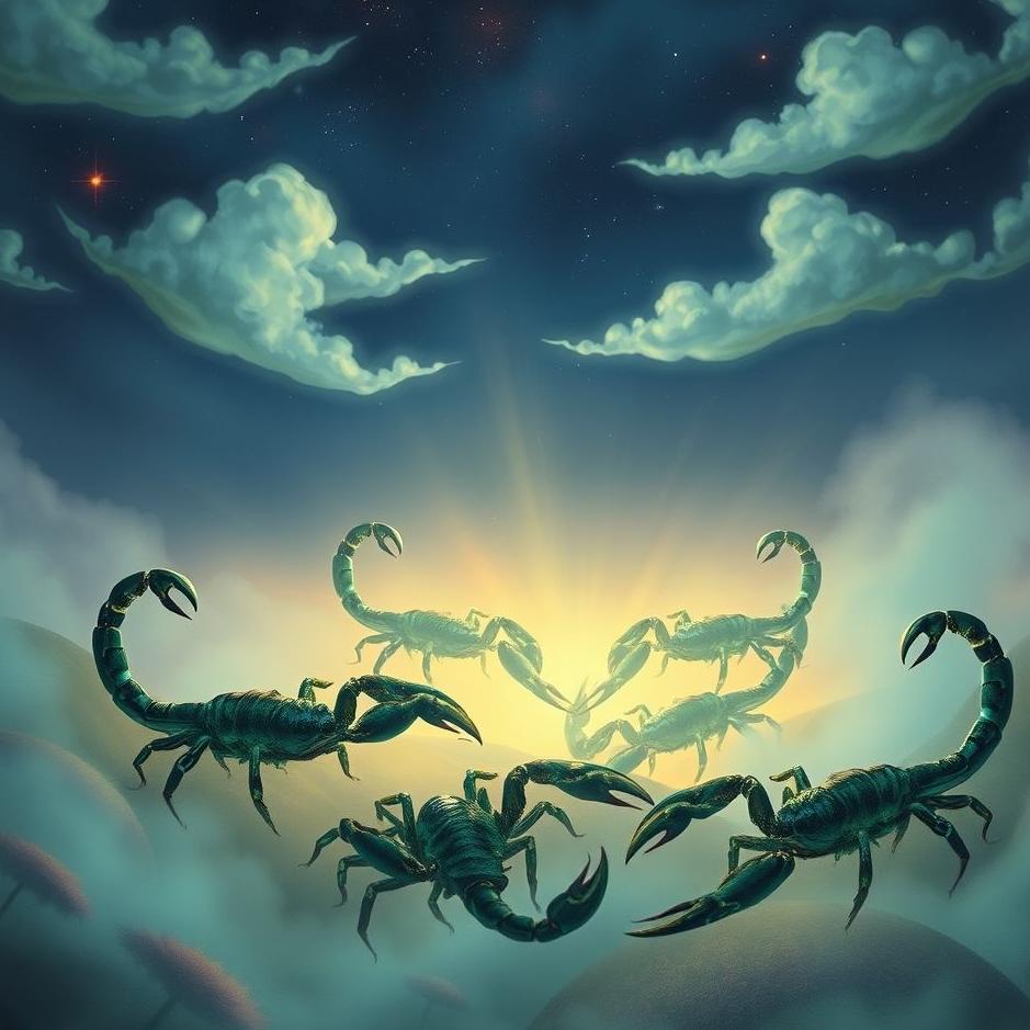 Dream : Corpions in the dream