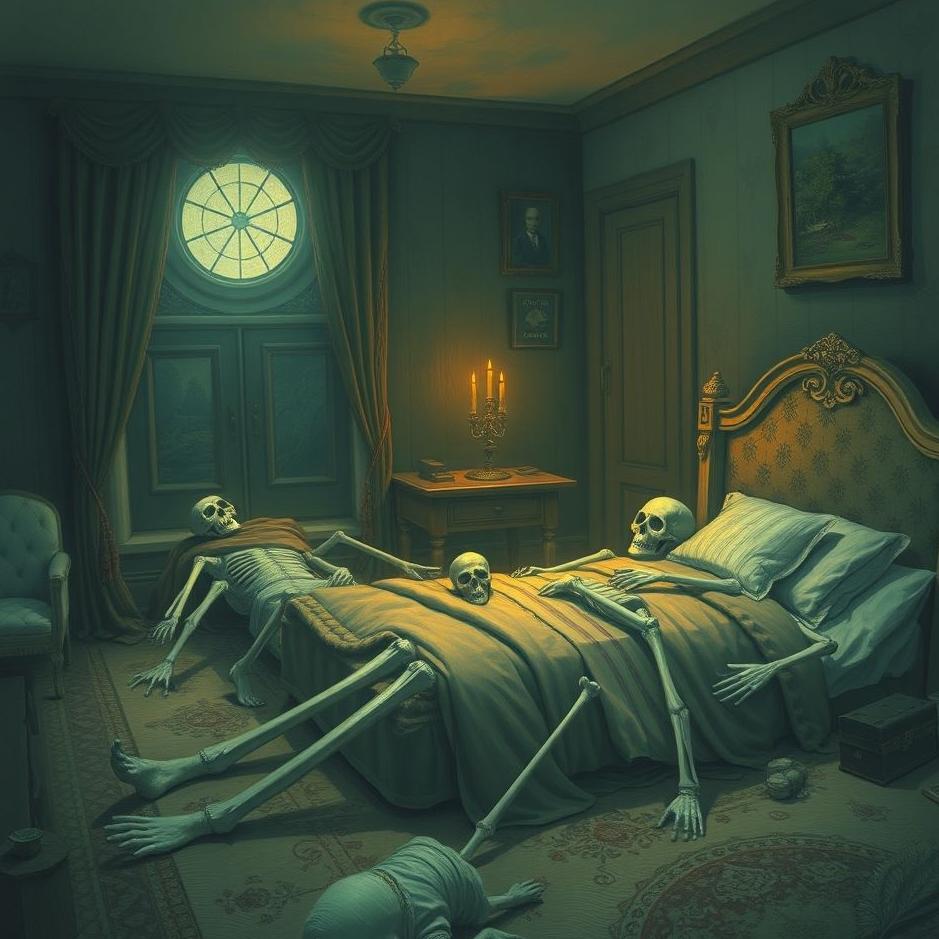 Dream : Corpses at home in a dream