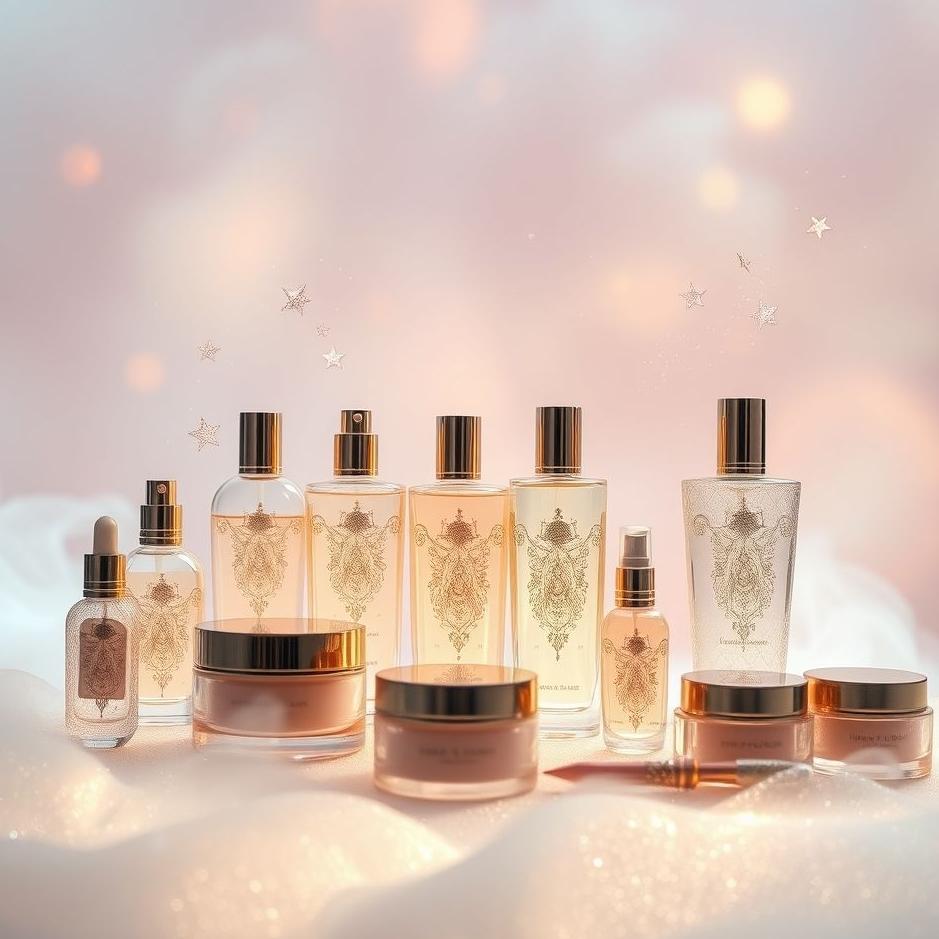 Dream : Cosmetic products in a dream