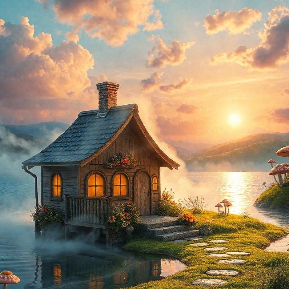 Dream : Cottage your friend in the dream