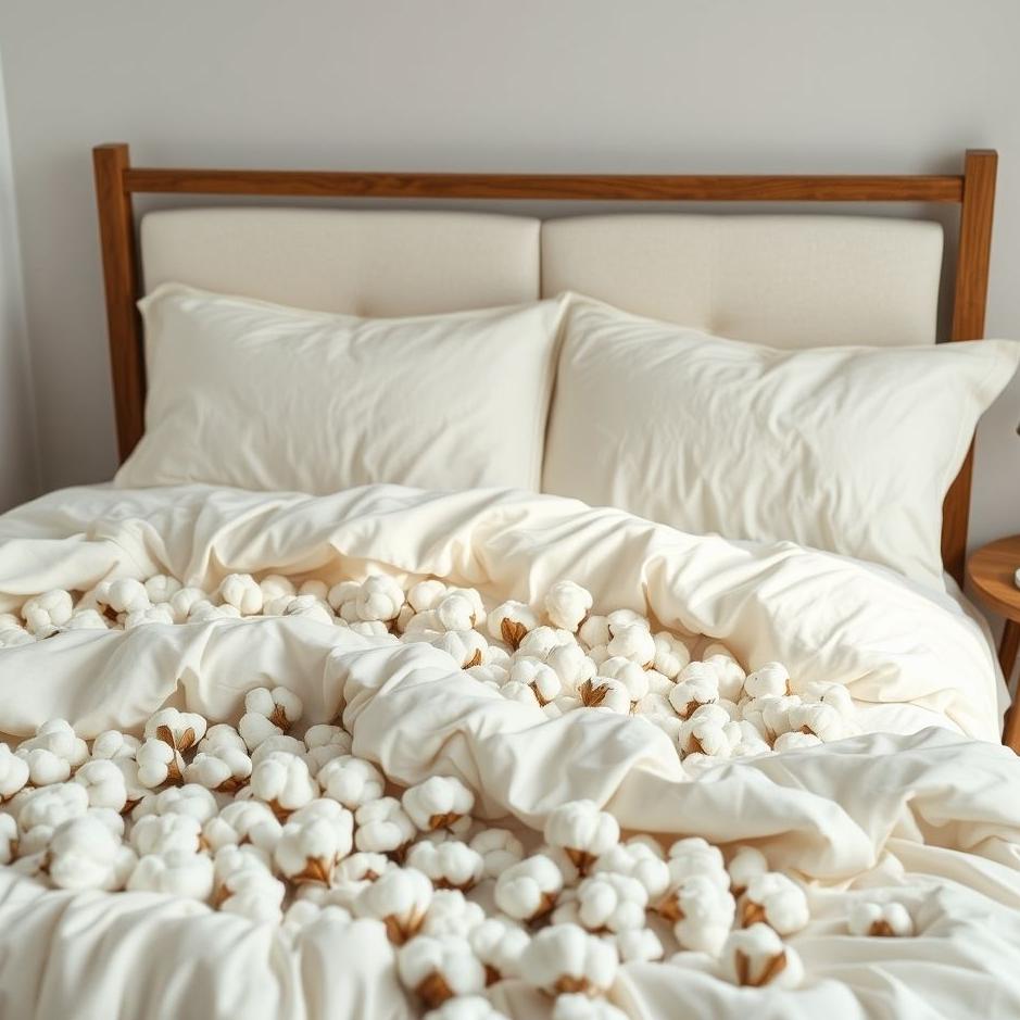 Dream : Cotton bed filling in a dream