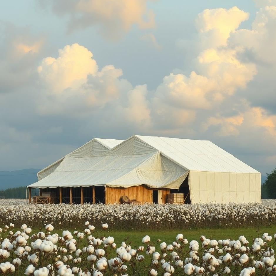 Dream : Cotton warehouse in a dream